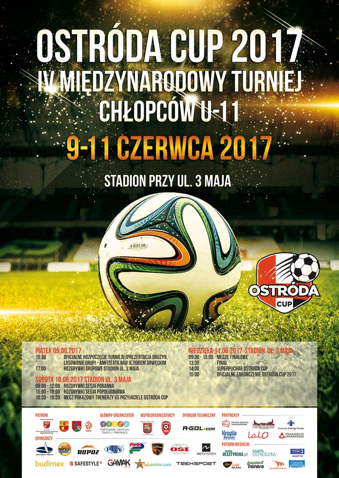 Ostróda CUP 2017 plakat