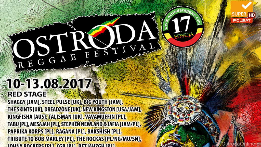 plakat Ostróda Reggae Festival 2017
