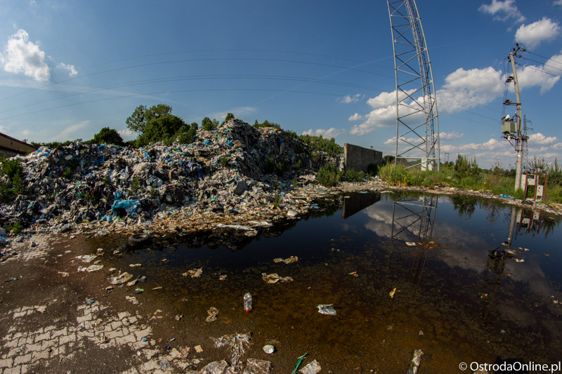 Składowisko w Morinach, czerwiec 2014 roku. foto: OstrodaOnline.pl