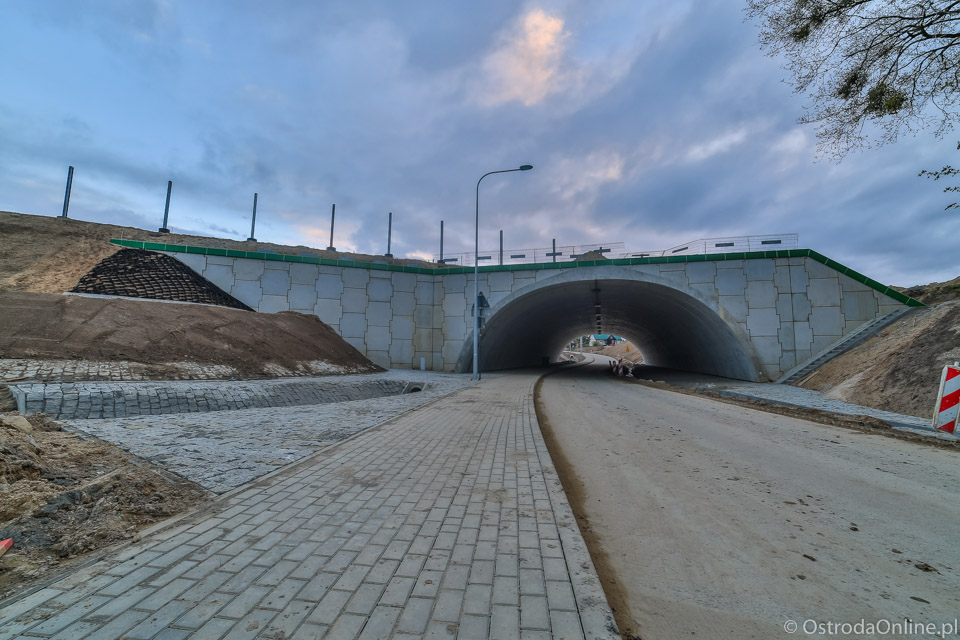Nowy odcinek drogi krajowej w Ornowie. foto: OstrodaOnline.pl