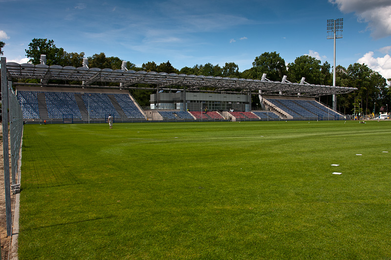 Stadion w Ostródzie. foto: Jacek Piech