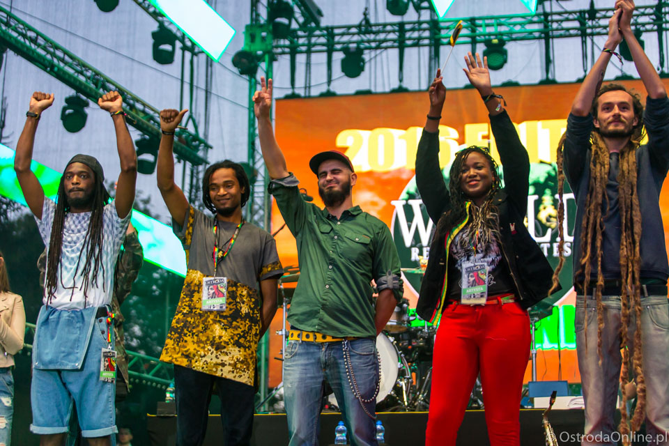 Tuż przed ogłoszeniem wyników World Reggae Contest. foto: Jacek Piech