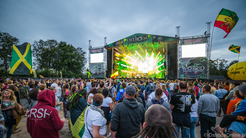 Red Stage na Ostróda Reggae Festival 2016. foto: Jacek Piech