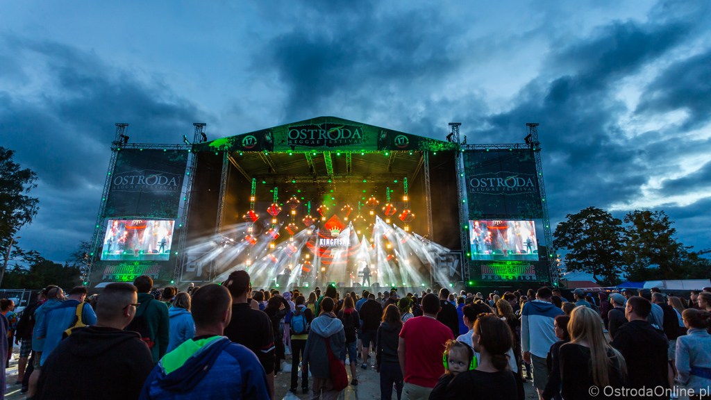 Scena na Ostróda Reggae Festival 2015. foto: Jacek Piech