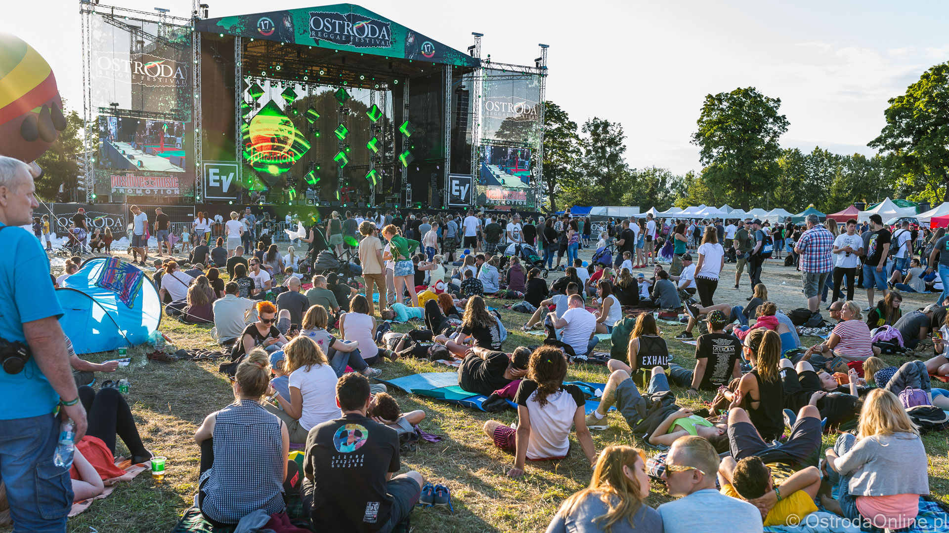 Ostróda Reggae Festival, Red Stage, foto: ostrodaonline.pl