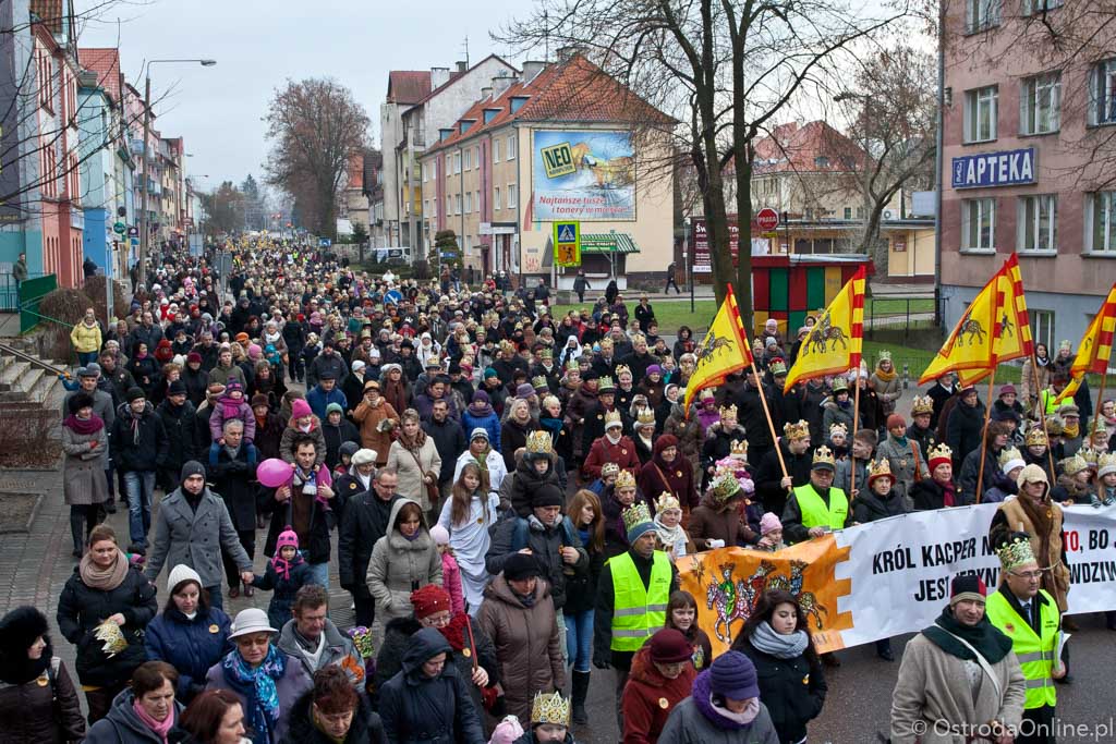 Orszak Trzech Króli w Ostródzie