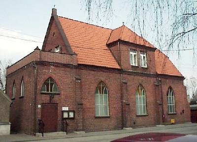 Kościół Chrześcijan Baptystów w Ostródzie przy ul. Nadrzecznej Kościół Chrześcijan Baptystów w Ostródzie przy ul. Nadrzecznej