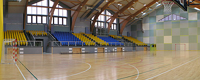 Nowa hala widowiskowa-sportowa. Nowa hala widowiskowa-sportowa.