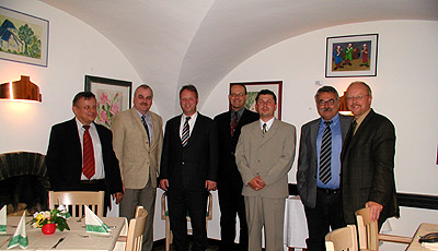 Delegacja z Ostródy podczas spotkania z władzami Stadt Osterode i Landkreis Osterode Delegacja z Ostródy podczas spotkania z władzami Stadt Osterode i Landkreis Osterode