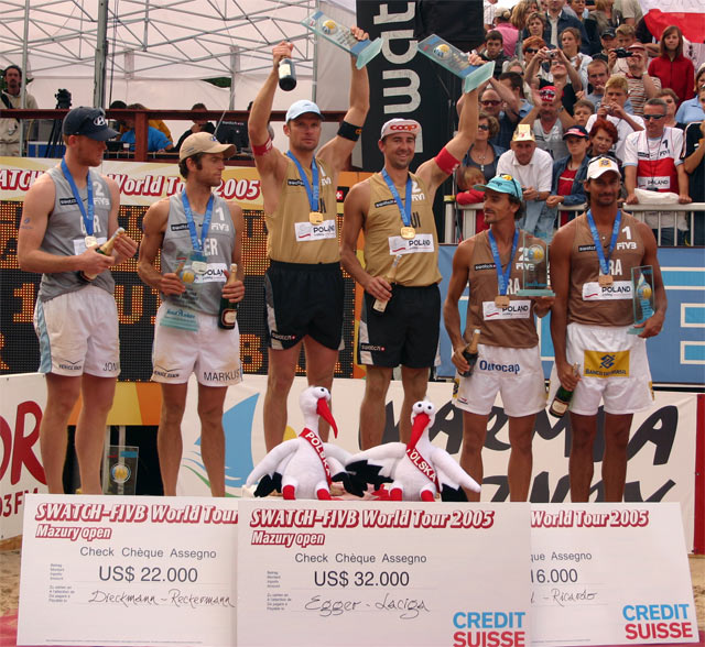 Finaliści zawodów World Tour 2005 rozgrywanych w Starych Jabłonkach Finaliści zawodów World Tour 2005 rozgrywanych w Starych Jabłonkach