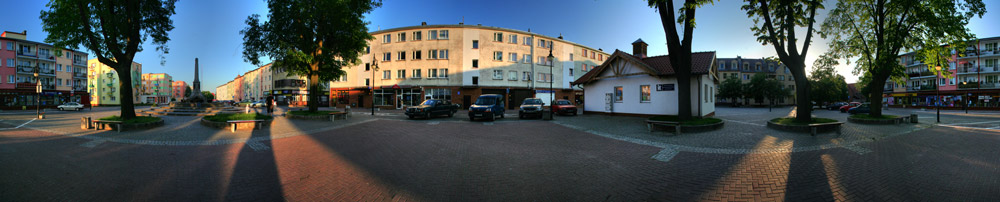 Plac Tysiąclecia w maju 2007 roku