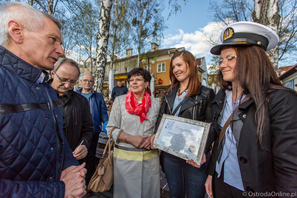 Tytuł Honorowego Kapitana Żeglugi Ostródzko-Elbląskiej trafił do Budocentrum Ostróda.