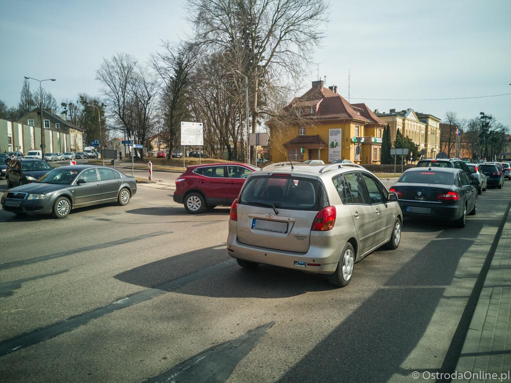 Korki na ulicy Mickiewicza