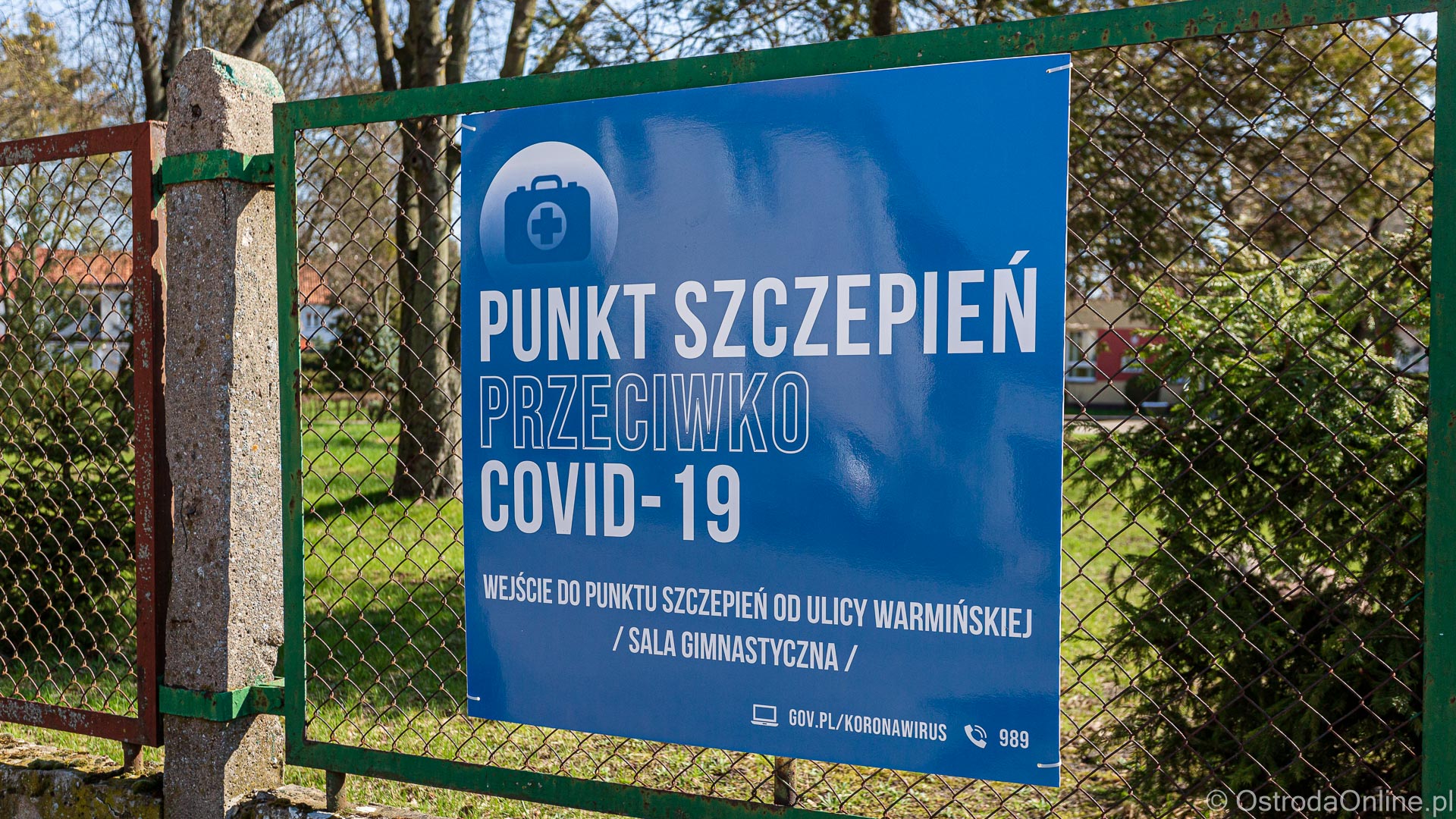 ilustracja, tablica informacyjna, foto: ostrodaonline.pl