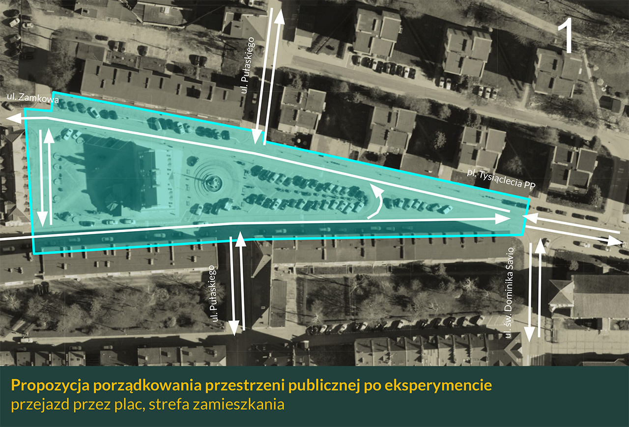 Obszar objęty zmianami, foto: Urząd Miejski w Ostródzie - Paweł Jaworski