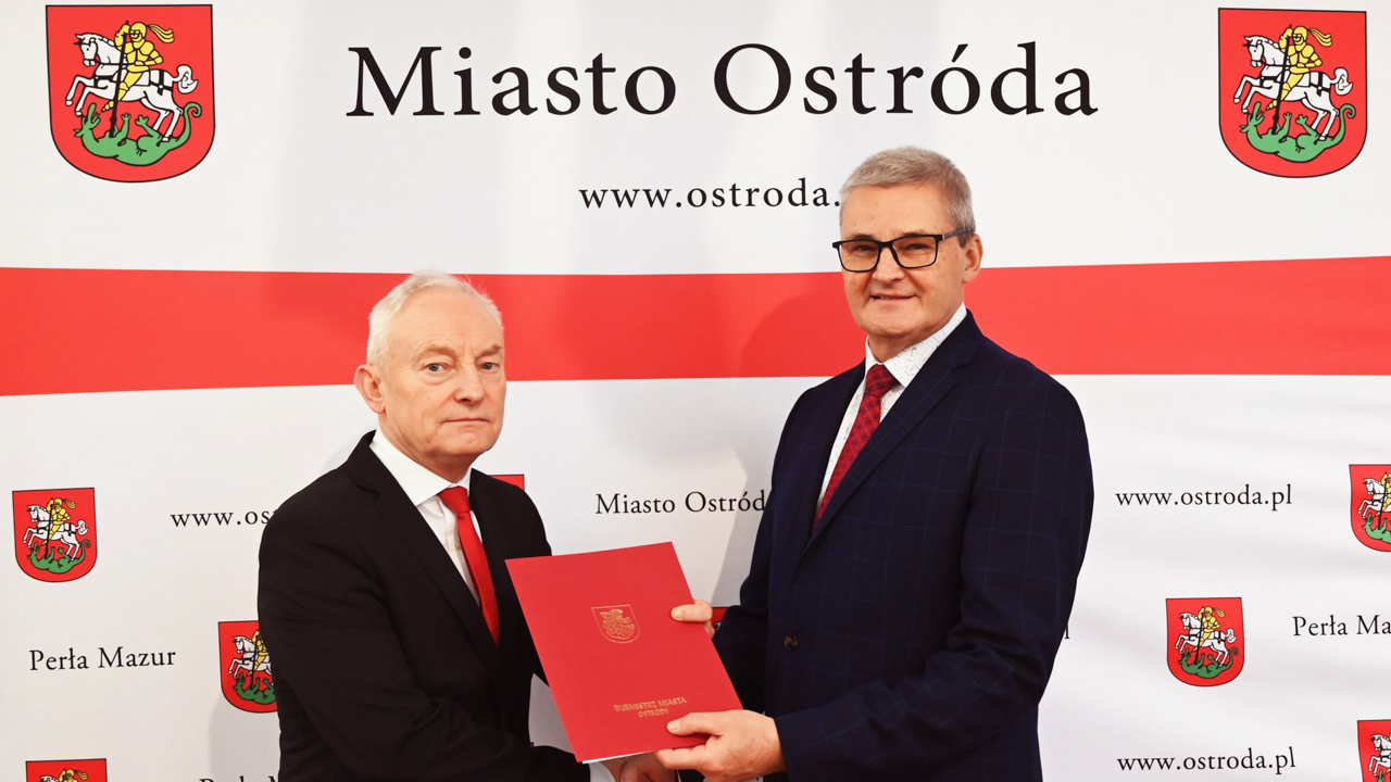 Zenon Kastrau nowym zastępcą burmistrza, foto: UM Ostróda
